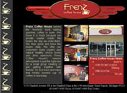 Frenz Coffee House Website
