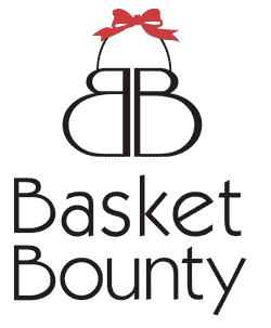 Basket Bounty Incorporated Logo- Mirrored Bs with a bow on top in the shape of a basket