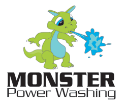 Monster Pressure Washing Logo by Kemp Design Services