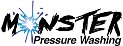 Monster Pressure Washing Logo by Kemp Design Services