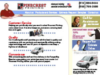 Pinecrest Printing Website