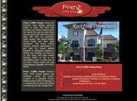 Frenz Coffee House Website