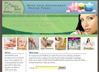 A Caring Touch Wellness Center Spa website